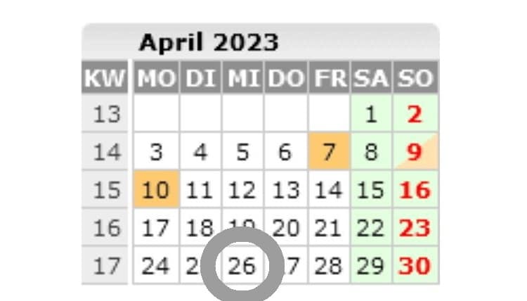 Termin Preisverleihung 2023